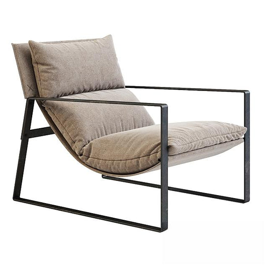 Modern Metal Chair singlesofa