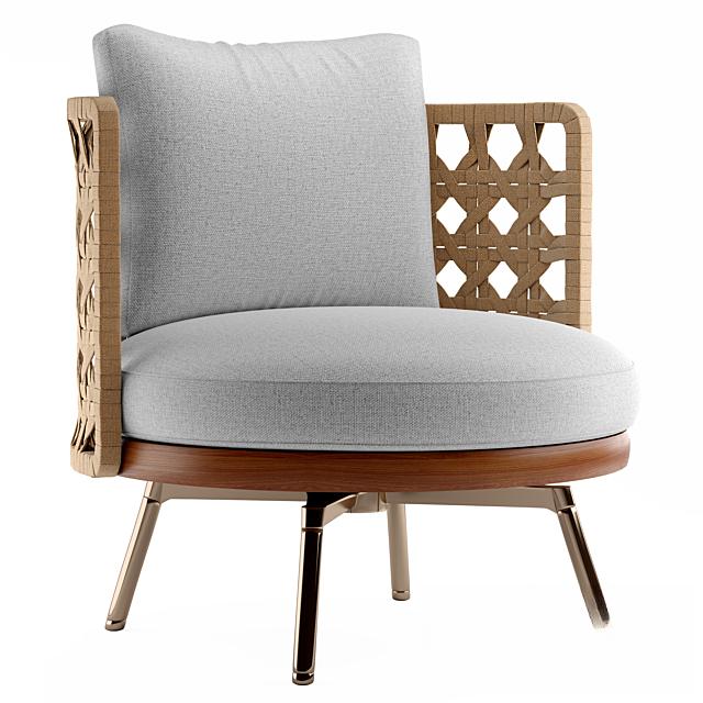 Wicker Modern Chair singlesofa