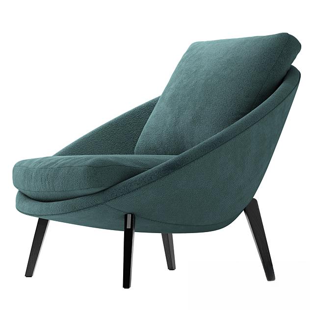 Velvet Modern Chair singlesofa