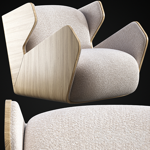 Modern Geometric Chair singlesofa