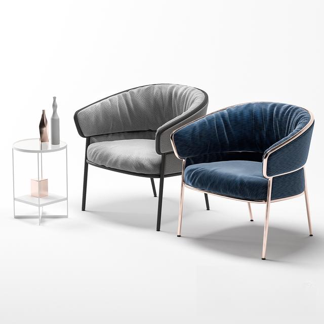 Modern Velvet Chair singlesofa