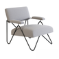 Grey Modern Chair singlesofa