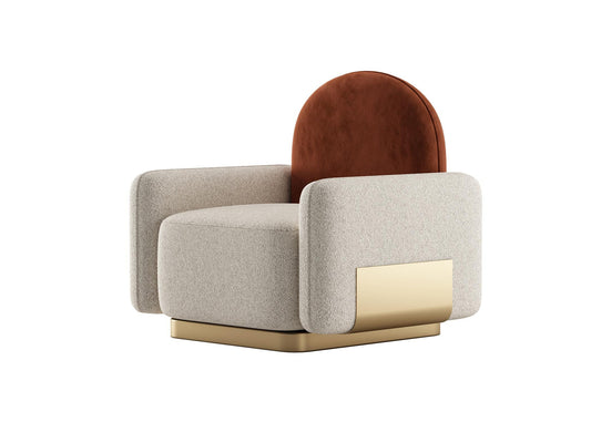 Modern Geometric Chair singlesofa
