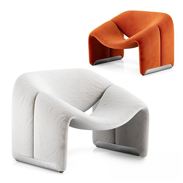 Modern Curved Chair singlesofa