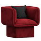 Red Modern Chair singlesofa