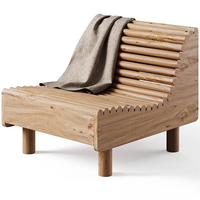 Wooden Modern Bed singlesofa