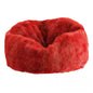 Red Fluffy Bed singlesofa