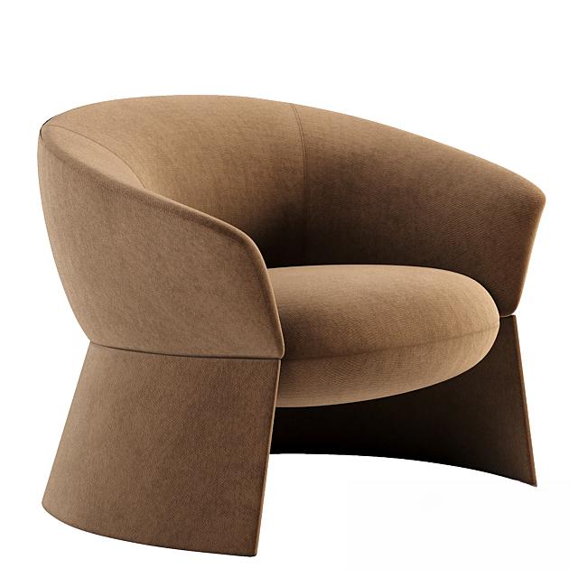 Brown Modern Chair singlesofa