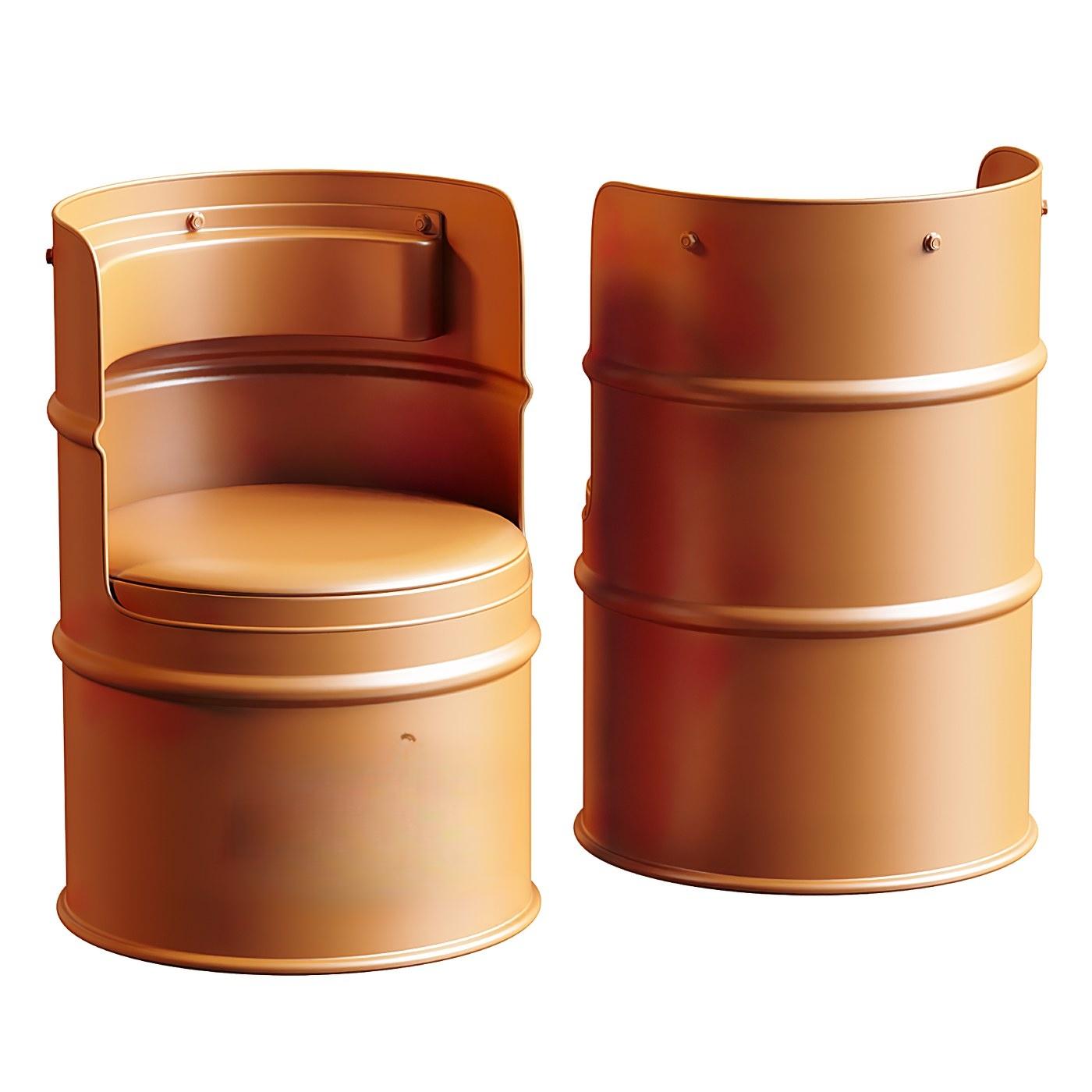 Barrel Chair Industrial singlesofa