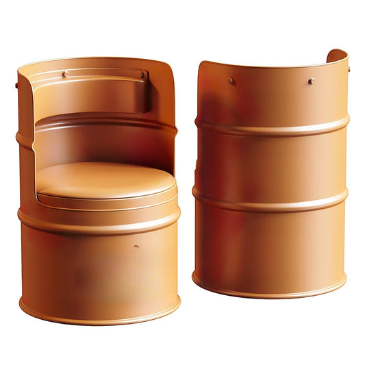 Barrel Chair Industrial singlesofa