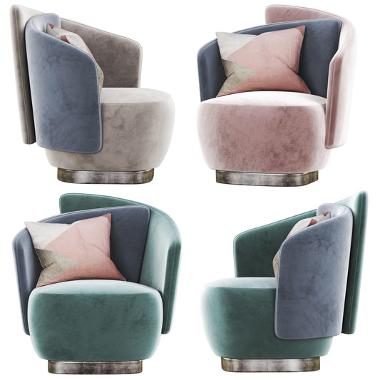 Modern Velvet Chair singlesofa