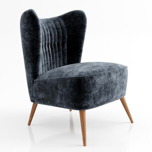 Velvet Modern Chair singlesofa