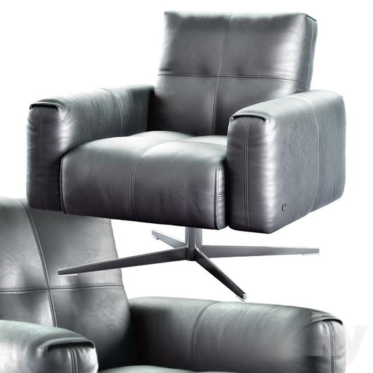Leather Armchair Modern singlesofa