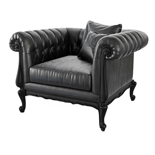 Leather Classic Armchair singlesofa