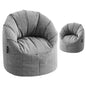 Grey Beanbag Chair singlesofa