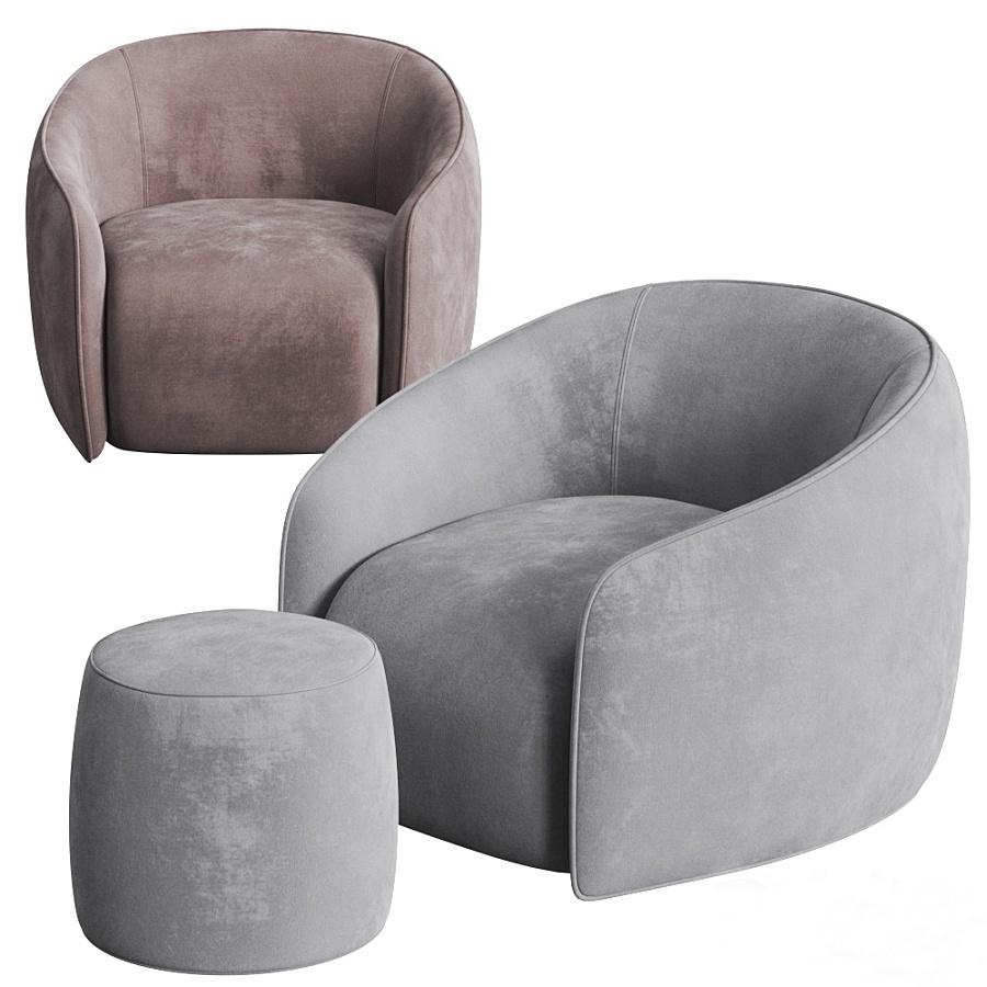 Modern Velvet Chair singlesofa