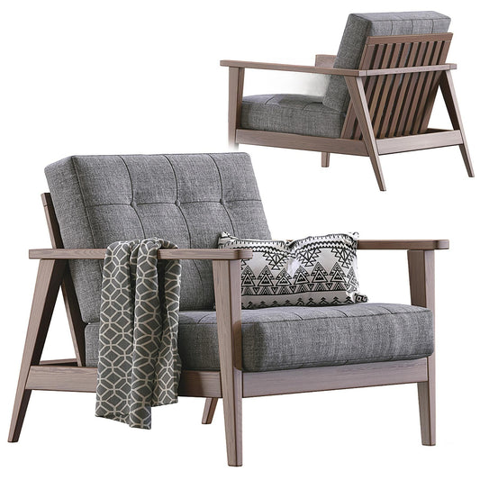 Grey Modern Chair singlesofa