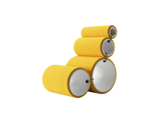 Yellow Modern Bed