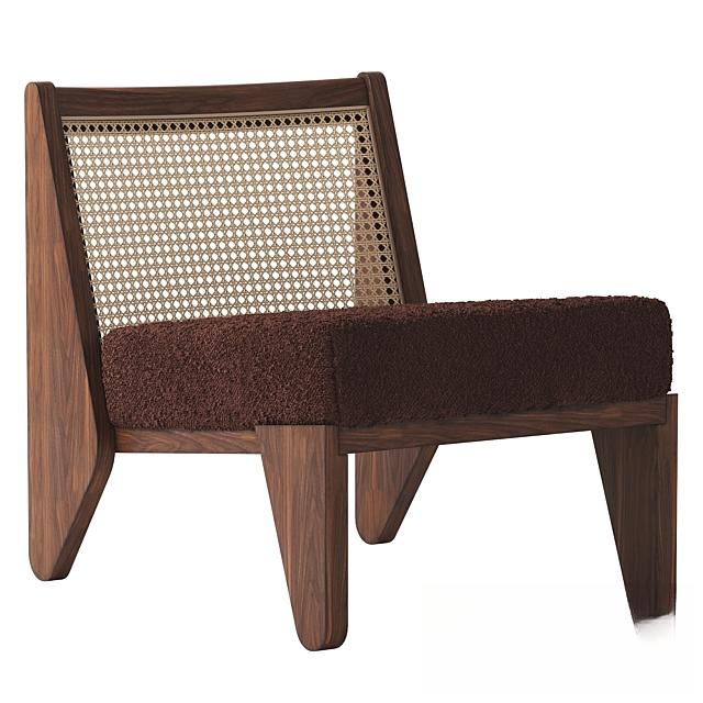 Modern Brown Woven singlesofa