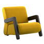 Yellow Wooden Chair singlesofa