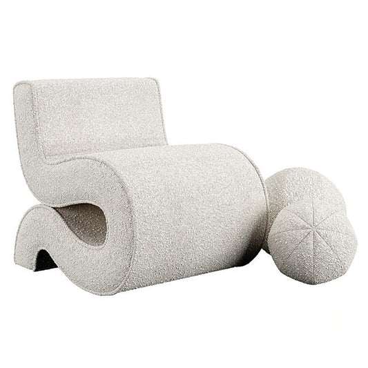 Curved Modern Chair singlesofa