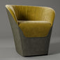 Yellow Grey Modern singlesofa