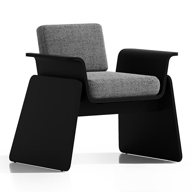 Modern Black Chair singlesofa
