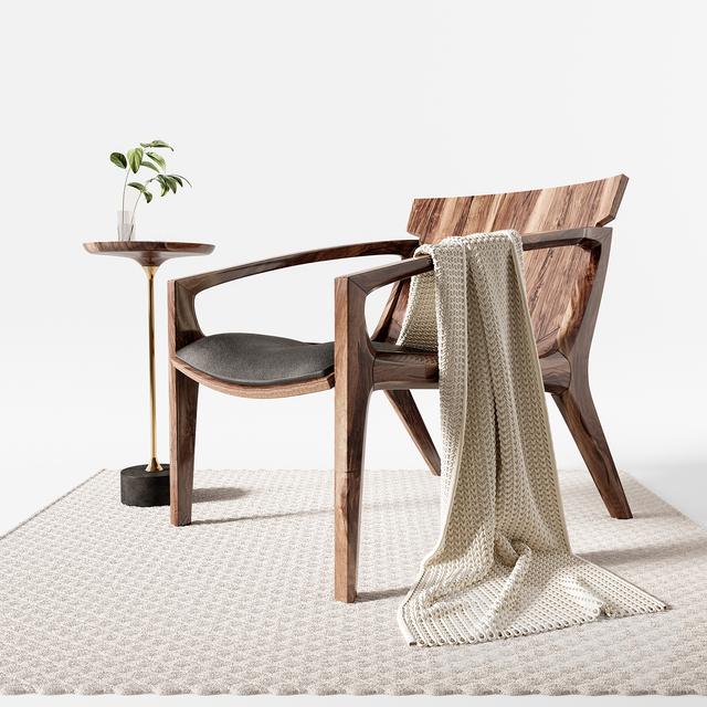 Modern Wood Chair singlesofa