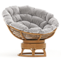 Round Wicker Chair singlesofa