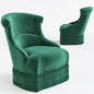 Green Velvet Chair singlesofa