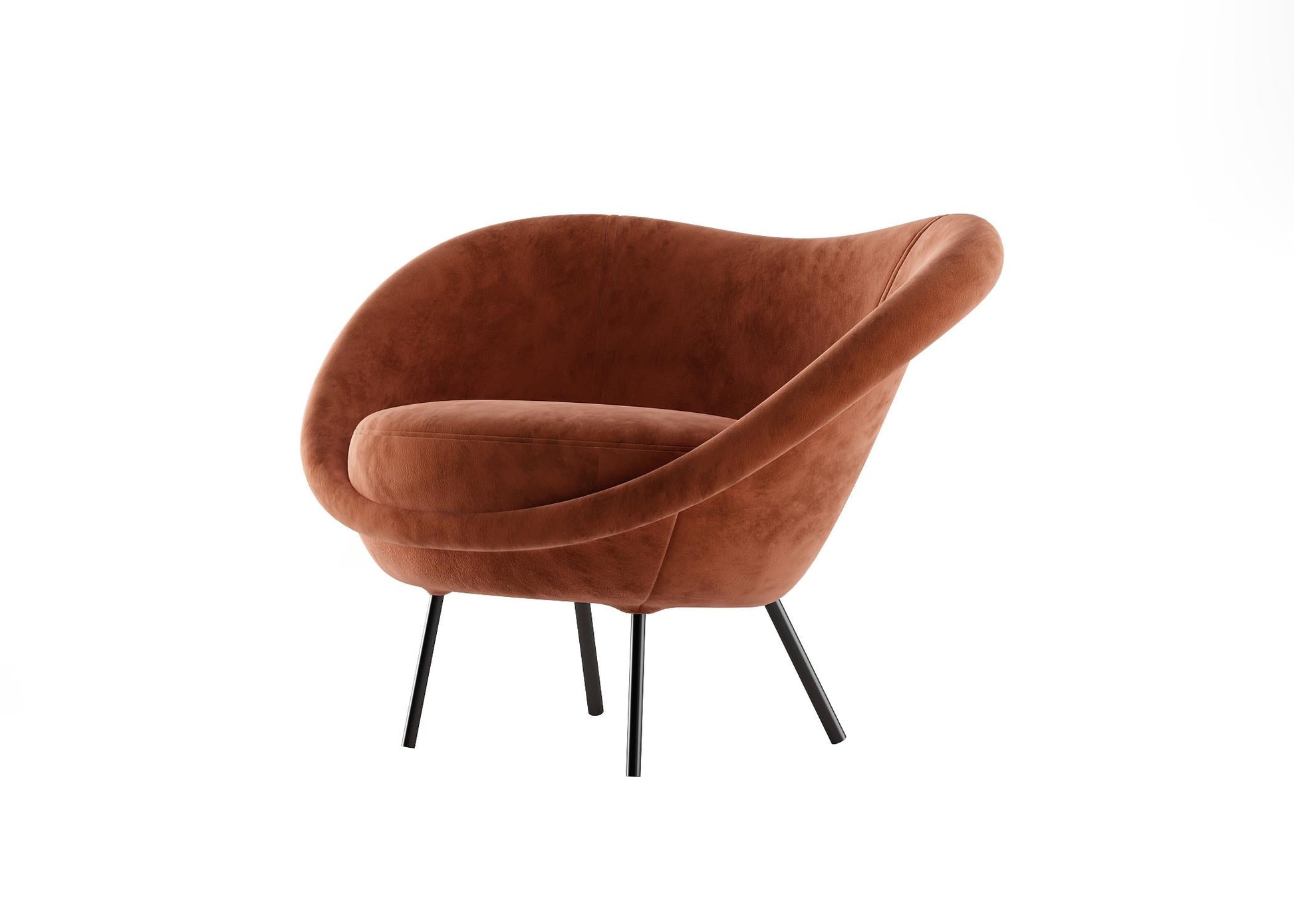 Brown Modern Chair singlesofa