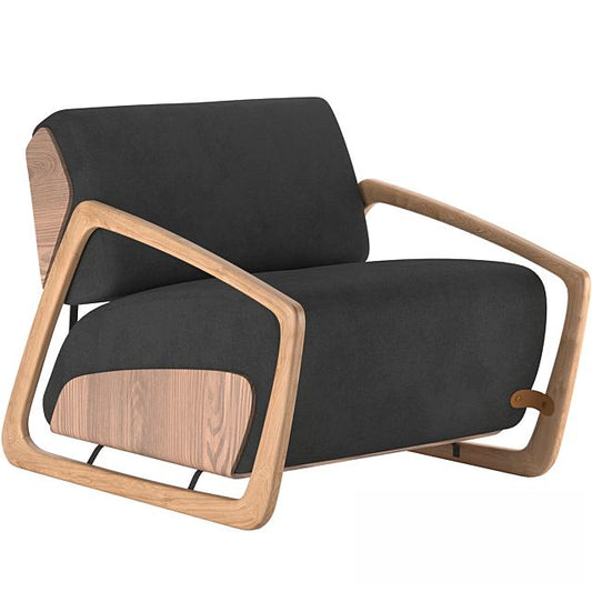 Modern Wooden Chair singlesofa