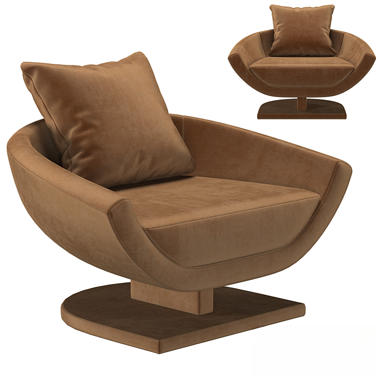 Brown Modern Chair singlesofa