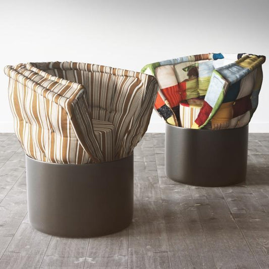 Striped Checkered Modern singlesofa