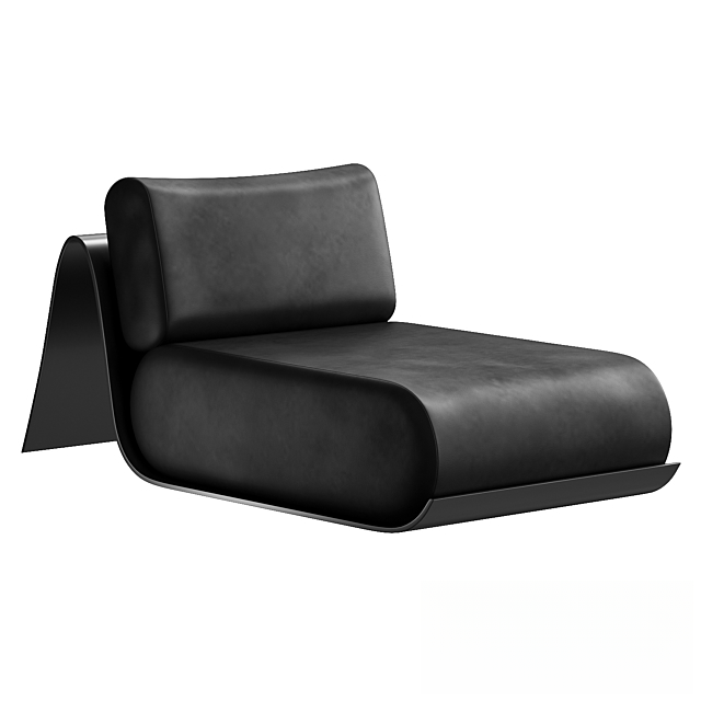 Leather Modern Lounge singlesofa
