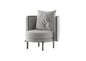 Grey Round Chair singlesofa