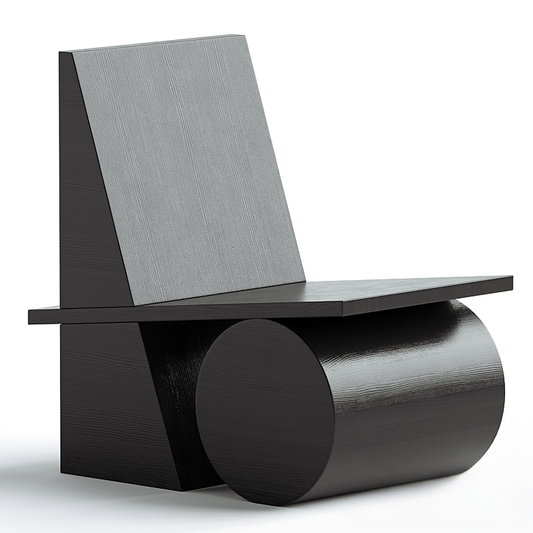 Modern Black Chair singlesofa