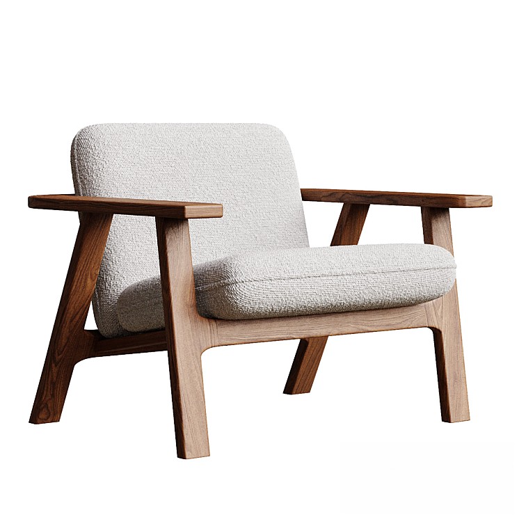 Modern Wood Minimalist singlesofa