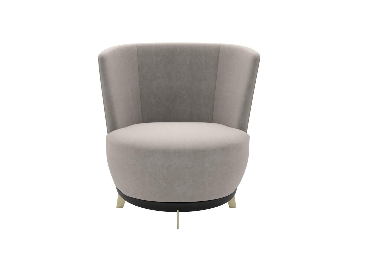 Grey Round Chair singlesofa