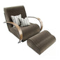 Striped Modern Lounge singlesofa
