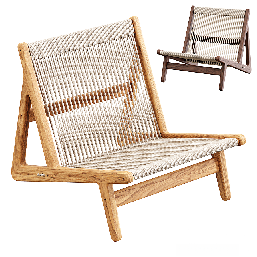 Wooden Lounge Chair singlesofa