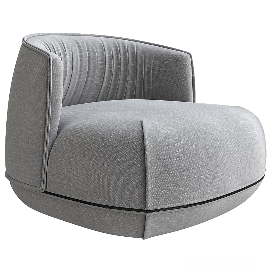 Modern Grey Armchair singlesofa