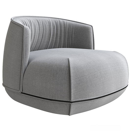 Modern Grey Armchair singlesofa