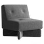 Grey Button Tufted Chair singlesofa