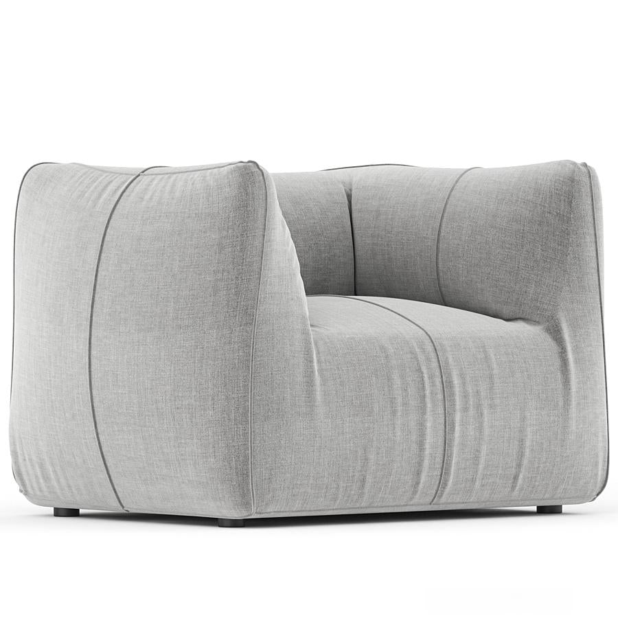 Grey Modern Chair singlesofa