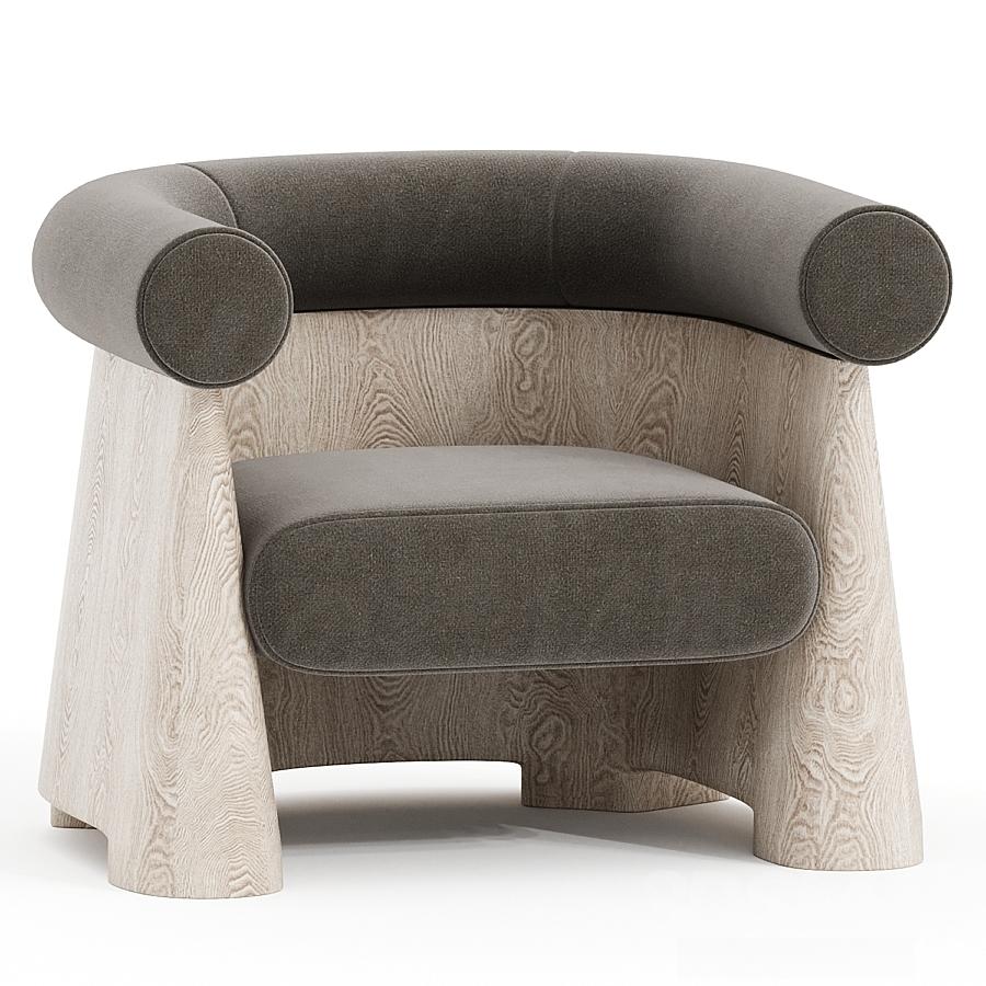 Modern Curved Chair singlesofa