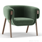 Green Modern Chair singlesofa