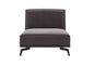 Modern Dark Brown Bed singlesofa