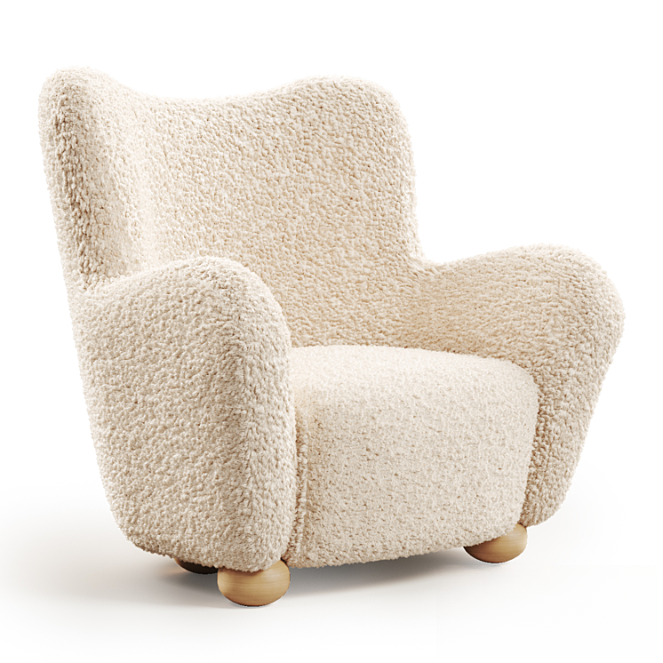 Fluffy Modern Chair singlesofa