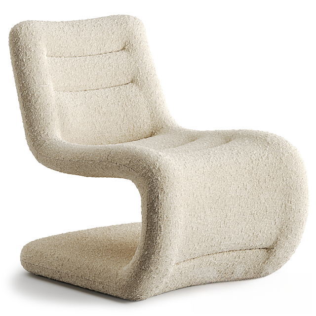 Fluffy Modern Chair singlesofa